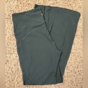Lululemon Dark Green Flare Leggings